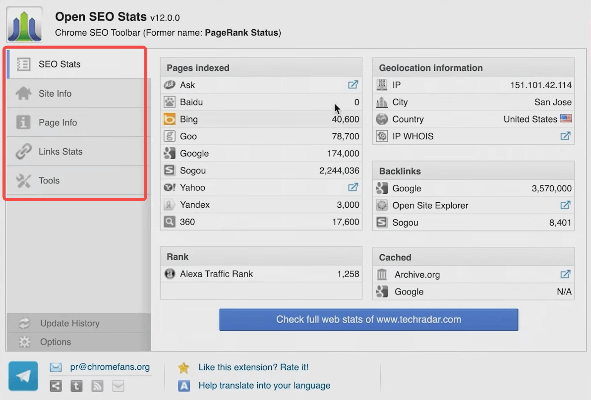 open-seo-stats