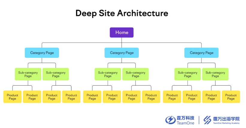 Site architecture example（网站结构例子）