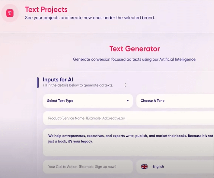 text-projects